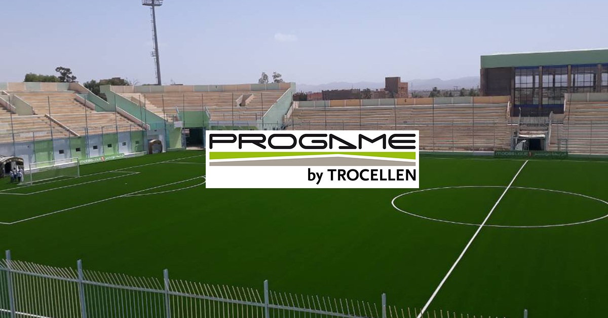 ProGame shock pads used in Bechar, which is home to the JS Saoura. They play in Algerian's first division.