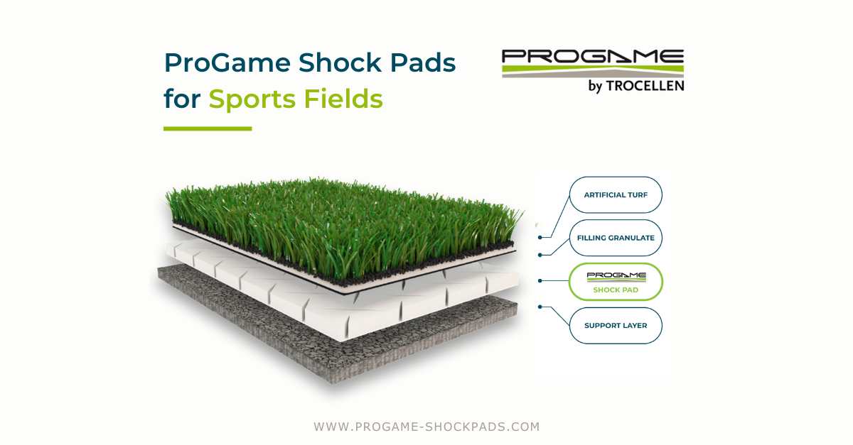 shock pads for sports fileds