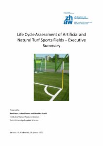 Life Cycle Assessment of Artificial and Natural Turf Sports Fields – Executive Summary